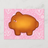 Puerquito De Piloncillo Pan Dulce Postkarte (Vorderseite)