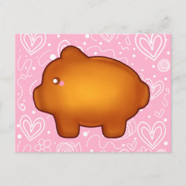 Puerquito De Piloncillo Pan Dulce Postkarte