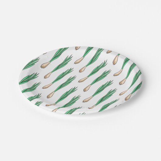 Puerro Pappteller (Schrägansicht)