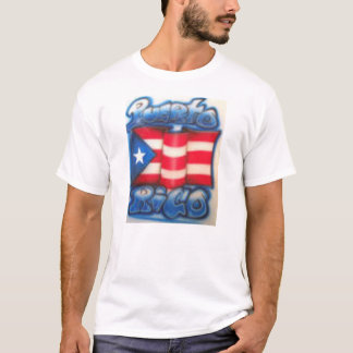 Puert Rican Flaggen-Shirt T-Shirt