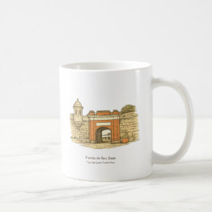 Puerta de San Juan – Altes Stadttor Kaffeetasse