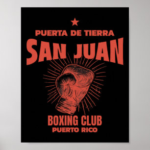 Puerta de Tierra San Juan Boxing Poster