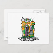Puerta Gaucha + Coole Gestaltung Postkarte (Vorne/Hinten)