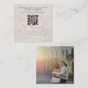 Puerta Vallarta Hochzeit Passport QR Begleitkarte