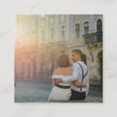 Puerta Vallarta Passport Wedding QR Begleitkarte (Rückseite)