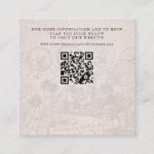 Puerta Vallarta Passport Wedding QR Begleitkarte (Vorderseite)