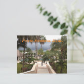 Puerto Aventuras, Mexico Post Card Postkarte (Stehend Vorderseite)