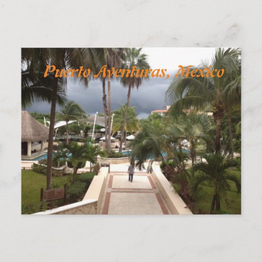 Puerto Aventuras, Mexico Post Card Postkarte (Vorderseite)