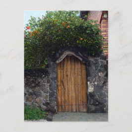 Puerto Ayora Tür, Galapagos-Inseln Postkarte