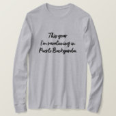 Puerto Backyarda | COVID Era Vacation T-Shirt (Design vorne)