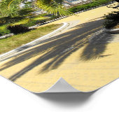 Puerto Banus Gärten Poster (Ecke)