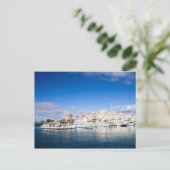 Puerto Banus Marina an der Costa del Sol in Spanie Postkarte (Stehend Vorderseite)