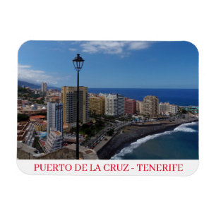 Puerto de la Cruz, Teneriffa-Kühlschrankmagnet Magnet