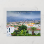 Puerto de la Cruz, Teneriffa Postkarte (Vorne/Hinten)