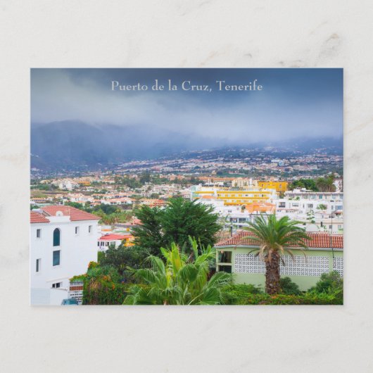 Puerto de la Cruz, Teneriffa Postkarte (Vorderseite)