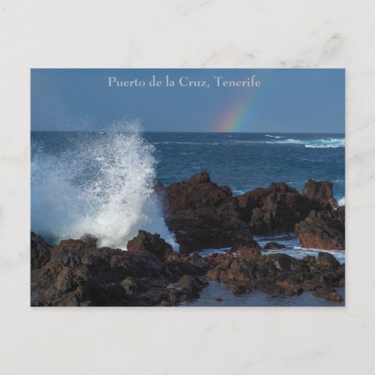 Puerto de la Cruz, Teneriffa, Postkarte (Vorderseite)
