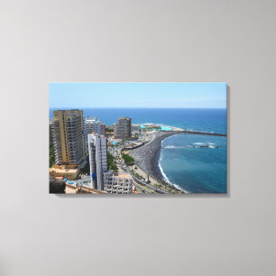 Puerto de la Cruz, Teneriffa, Spanien Leinwanddruck