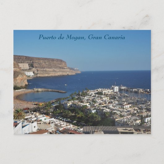 Puerto de Mogan, Gran Canaria, Postkarte (Vorderseite)