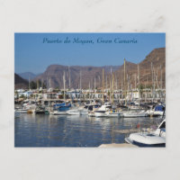 Puerto de Mogan, Gran Canaria, Postkarte