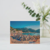 Puerto de Sóller en la isla de Mallorca Postkarte (Stehend Vorderseite)