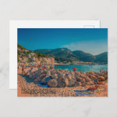 Puerto de Sóller en la isla de Mallorca Postkarte (Vorne/Hinten)