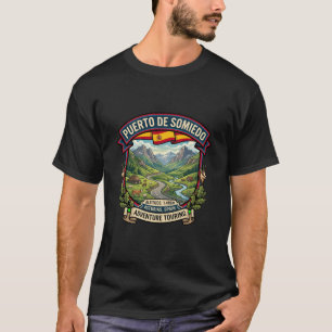Puerto de Somiedo Spanien Gebirgspass T-Shirt