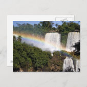 Puerto Iguazu, Argentinien. Das atemberaubende Hot Postkarte (Vorne/Hinten)