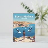 Puerto Madryn Argentinien Postkarte (Stehend Vorderseite)