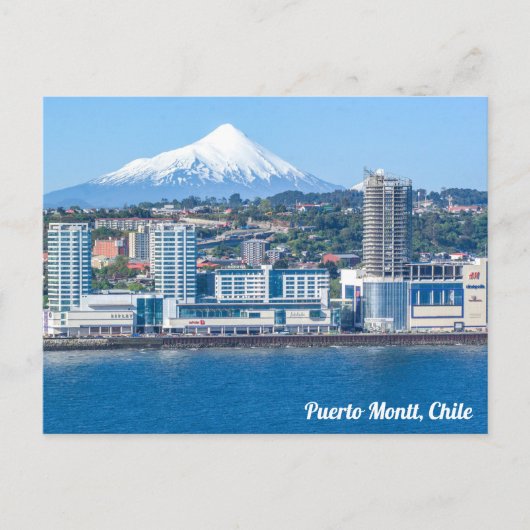 Puerto Montt, Chile Postkarte (Vorderseite)