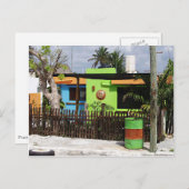 Puerto Morelos Casa Serodine Postkarte (Vorne/Hinten)