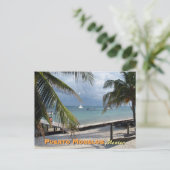 Puerto Morelos, Mexiko Postkarte (Stehend Vorderseite)