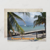Puerto Morelos, Mexiko Postkarte (Vorne/Hinten)