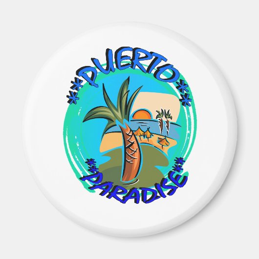 Puerto Paradise Magnet (Vorne)