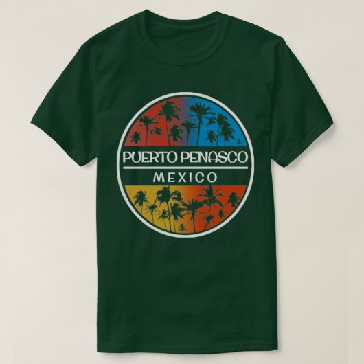 Puerto Penasco Rocky Point Mexico Stilvoll T-Shirt (Design vorne)
