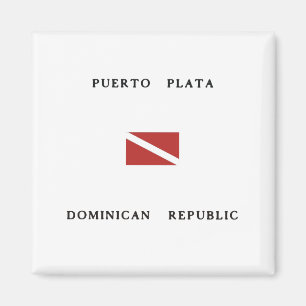 Puerto Plata Dominikanische Magnet