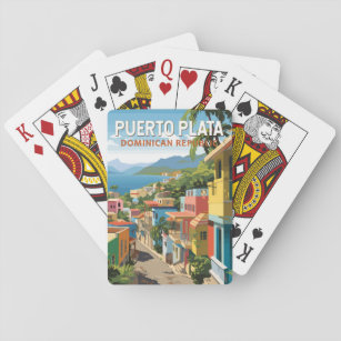 Puerto Plata Dominikanische Republik Kunst, Dichtu Spielkarten