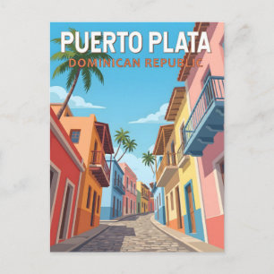 Puerto Plata Dominikanische Republik Postkarte