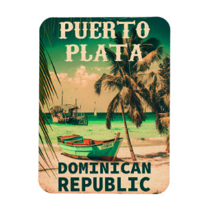 Puerto Plata Dominikanische Republik - Vintages So Magnet