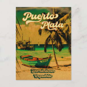 Puerto Plata Dominikanische Republik - Vintages So Postkarte