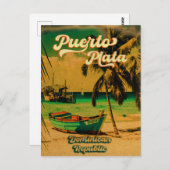 Puerto Plata Dominikanische Republik - Vintages So Postkarte (Vorne/Hinten)