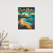 Puerto Plata Paradise Poster (Küche)