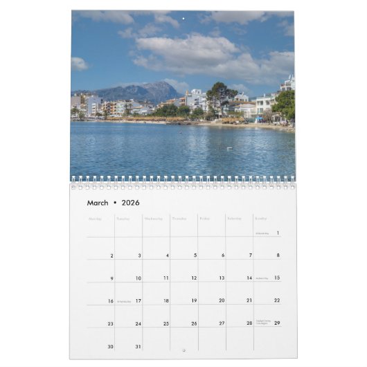 Puerto Pollensa Kalender 2 (Mär 2026)