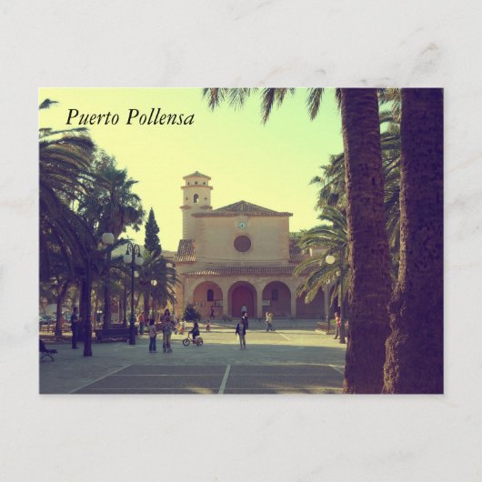 Puerto Pollensa Postkarte (Vorderseite)
