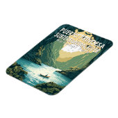 Puerto Princesa Unterirdischer Fluss Nationalpark Magnet (Linke Seite)