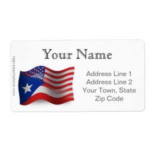 Puerto Rican-Amerikanische wellenartig bewegende