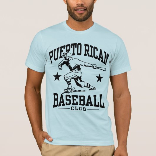 Puerto Rican Baseball T-Shirt (Vorderseite)