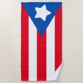 Puerto Rican Beach Handtuch (Vorderseite)