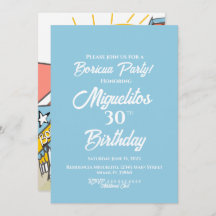 Puerto Rican Boricua Hispanic Latin Block Party