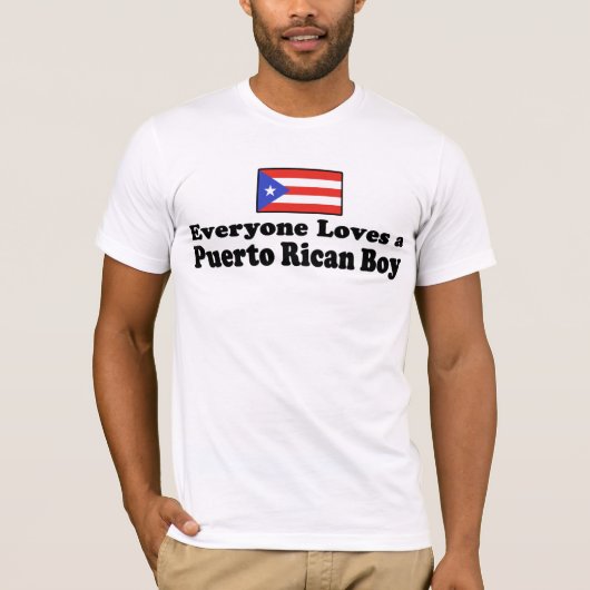 Puerto Rican Boy T-Shirt (Vorderseite)