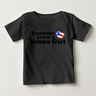 Puerto Rican Bronx Girl Baby T-shirt